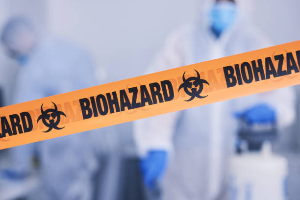 Professional Blood Cleanup technician working in Maple Shade, NJ